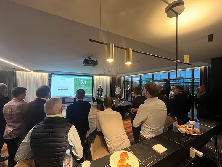 Salon Marcoussis configuré pour un événement