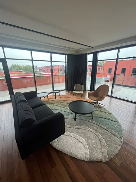 Aménagement de l'espace pour conférences